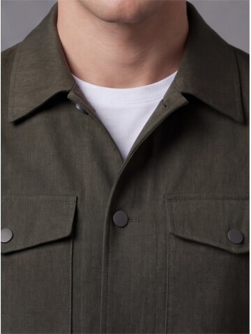 Haki İki Cep Çıt Çıt Kapaklı Performans Takım Elbise