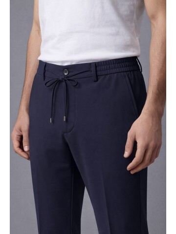 Navy Blue Men’s Sport Performance Set with Safari Pockets