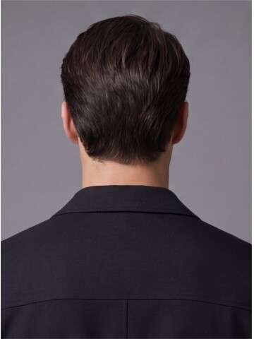 Siyah Gömlek Yaka Spor Takım Elbise