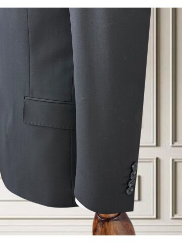 Black 4 Drop Mens Suit