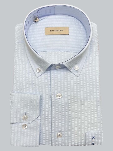 SUIT SARTORIA LIGHT BLUE SHIRT 6107