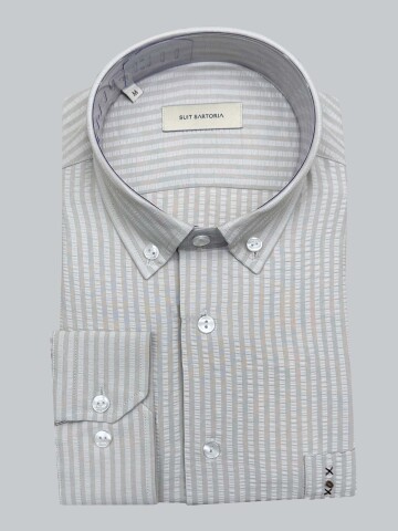 SUIT SARTORIA BEIGE SHIRT 6107