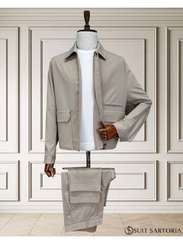 SUIT SARTORIA BEIGE SPORTS SUIT 252028
