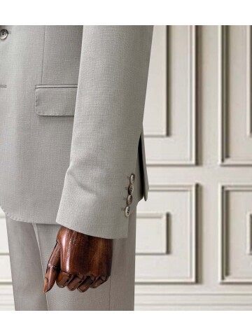 SUIT SARTORIA BEJ YELEKLİ TAKIM ELBİSE 252014