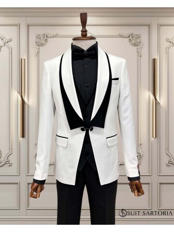SUIT SARTORIA WHITE TUXEDO  5329