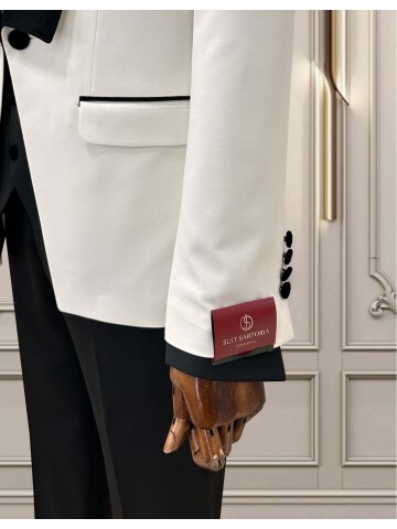 SUIT SARTORIA WHITE TUXEDO  5329