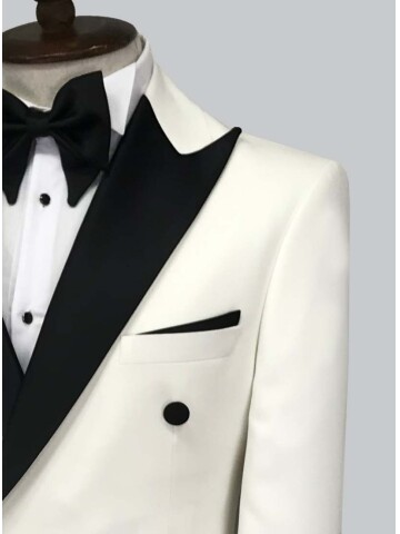SUIT SARTORIA WHITE TUXEDO 5444