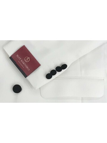 SUIT SARTORIA WHITE TUXEDO 5444