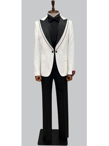 SUIT SARTORIA WHITE TUXEDO 5615