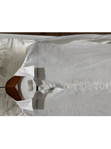SUIT SARTORIA WHITE LINEN SHIRT 6109