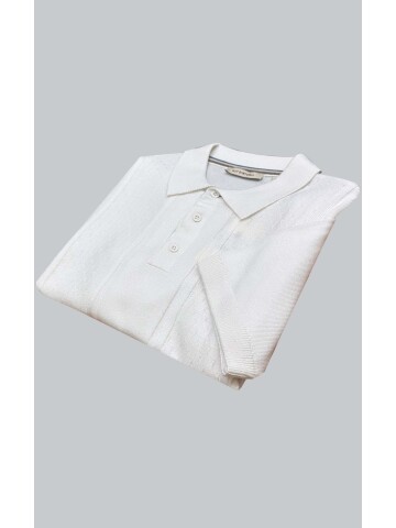 SUIT SARTORIA WHITE SHORT SLEEVE KNITWEAR T-SHIRT 9031