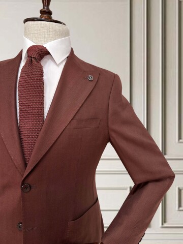 SUIT SARTORIA BURGUNDY SUIT 252012