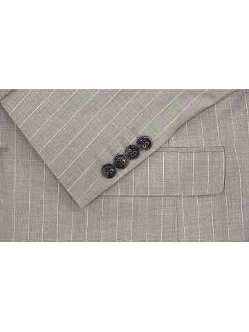 SUIT SARTORIA ÇİZGİLİ BEJ TAKIM ELBİSE 2002/50