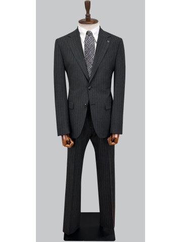 SUIT SARTORIA STRIPED DARK GREY SUIT 2002/50