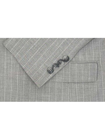 SUIT SARTORIA STRIPED GRAY SUIT 252026