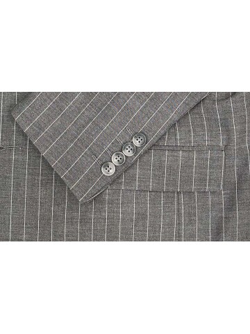 SUIT SARTORIA STRIPED DARK GRAY SUIT 252026
