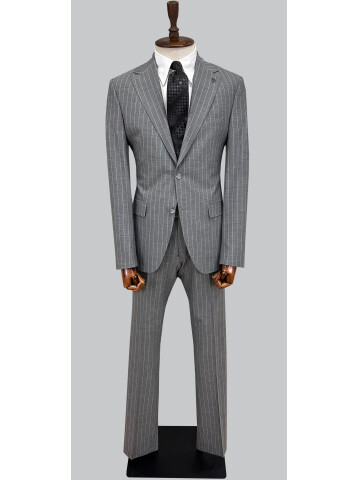 SUIT SARTORIA STRIPED DARK GRAY SUIT 252026