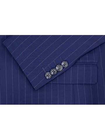 SUIT SARTORIA STRIPED NAVY BLUE SUIT 252026