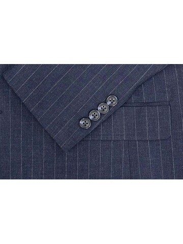 SUIT SARTORIA STRIPED NAVY BLUE SUIT 252026