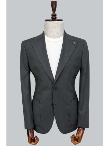SUIT SARTORIA KOYU GRİ CEKET 4618