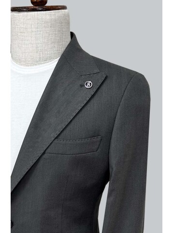 SUIT SARTORIA DARK GRAY JACKET 4618