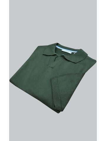 SUIT SARTORIA KHAKI SHORT SLEEVE KNITWEAR T-SHIRT 9030