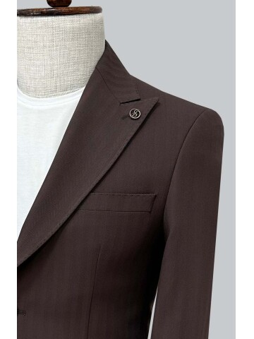 SUIT SARTORIA BROWN JACKET 4630