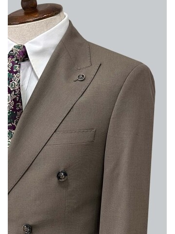 SUIT SARTORIA BROWN DOUBLE-BREASTED SUIT 2002/48