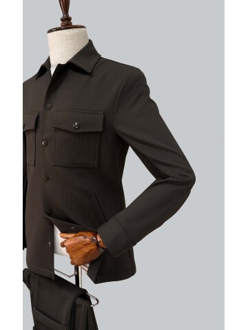 SUIT SARTORIA DARK BROWN SPORTS SUIT 252000