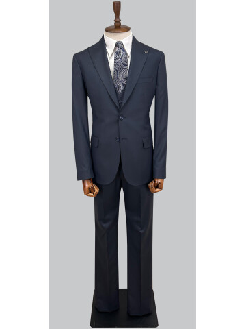 SUIT SARTORIA LACİVERT YELEKLİ TAKIM ELBİSE 2002/26