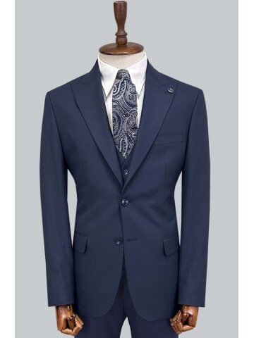 SUIT SARTORIA LACİVERT YELEKLİ TAKIM ELBİSE 2002/26