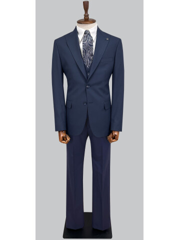 SUIT SARTORIA NAVY BLUE SUIT WITH VEST 2002/26