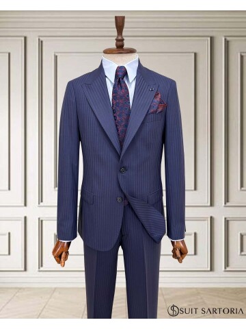 SUIT SARTORIA LACİVERT YÜNLÜ TAKIM ELBİSE 2001/35