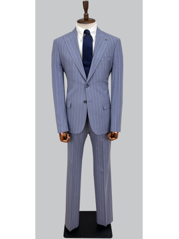SUIT SARTORIA BLUE STRIPED SUIT 2002/65