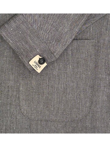 SUIT SARTORIA BLACK 4 POCKET LINEN JACKET 4622