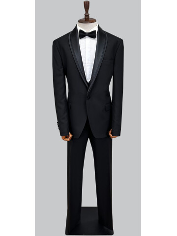 SUIT SARTORIA SİYAH BÜYÜK BEDEN DAMATLIK 5539