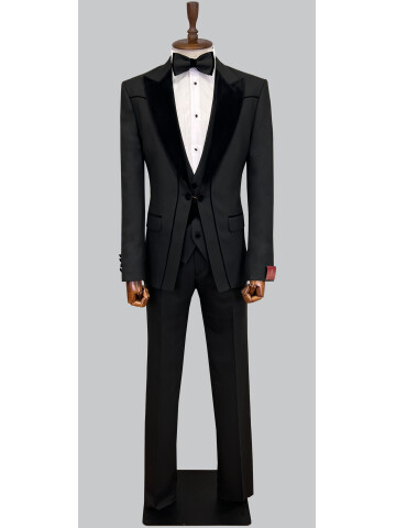 SUIT SARTORIA BLACK TUXEDO 5443