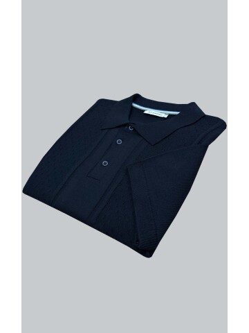 SUIT SARTORIA BLACK SHORT SLEEVE KNITWEAR T-SHIRT 9031