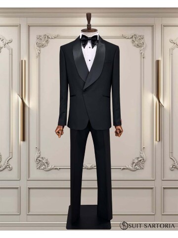 Cemden WEDDİNG SUİT BLACK 5732