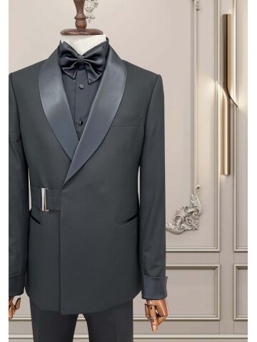Cemden WEDDİNG SUİT BLACK 5734