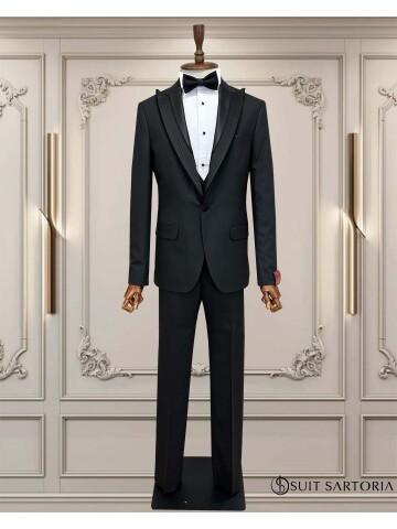 SUIT SARTORIA BLACK PEAK COLLAR TUXEDO 5708