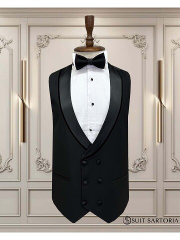 SUIT SARTORIA BLACK PEAK COLLAR TUXEDO 5708