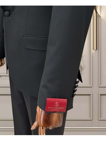 SUIT SARTORIA BLACK PEAK COLLAR TUXEDO 5708