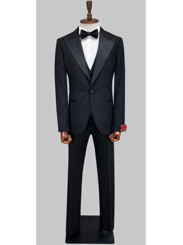 SUIT SARTORIA BLACK PEAK COLLAR TUXEDO 5704