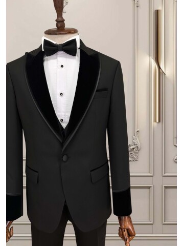 SUIT SARTORIA BLACK PEAK COLLAR TUXEDO 5724