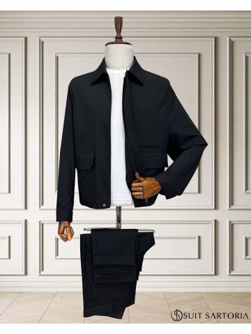 SUIT SARTORIA BLACK SPORTS SUIT 252028