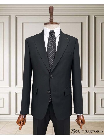 SUIT SARTORIA BLACK SUIT 2002/27