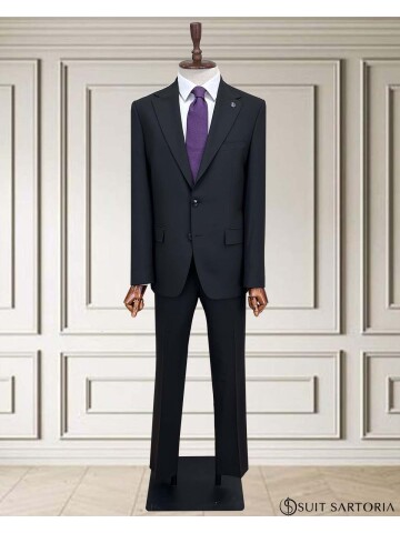 SUIT SARTORIA BLACK SUIT 2595