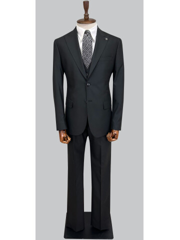 SUIT SARTORIA SİYAH YELEKLİ TAKIM ELBİSE 2002/26