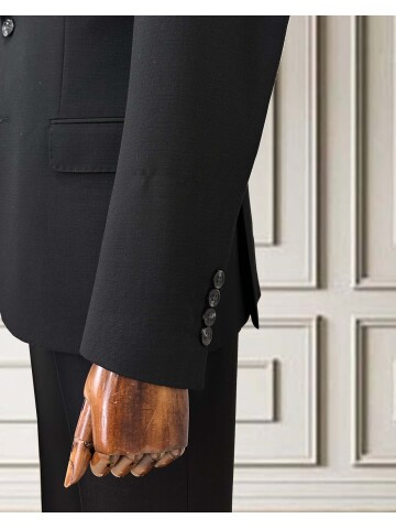 SUIT SARTORIA SİYAH YELEKLİ TAKIM ELBİSE 252014